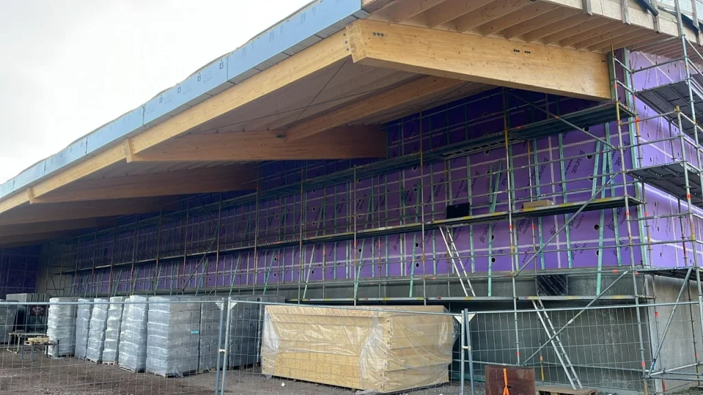 muurisolatie schoolgebouw