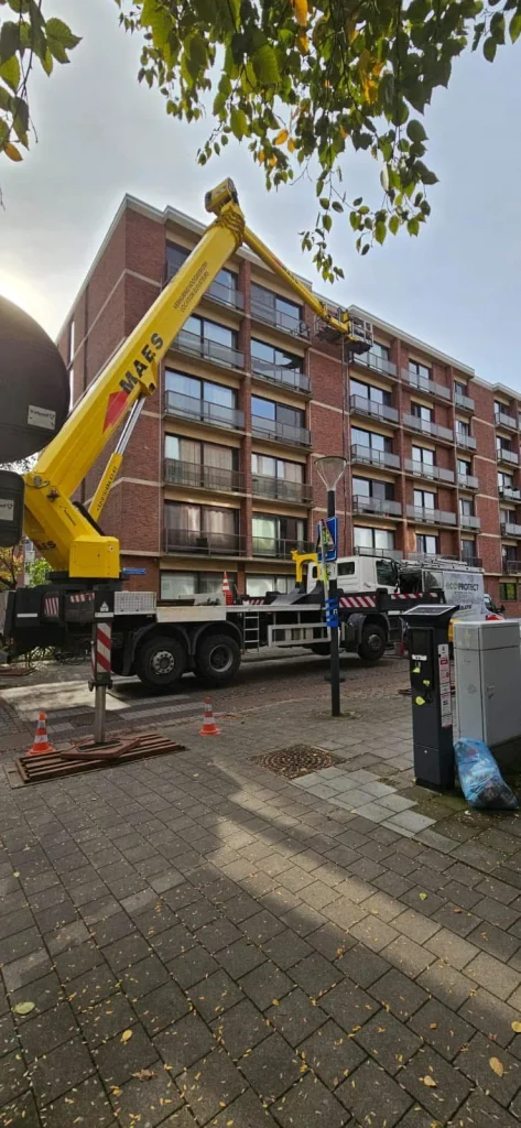 spouwmuurisolatie appartement te Leuven