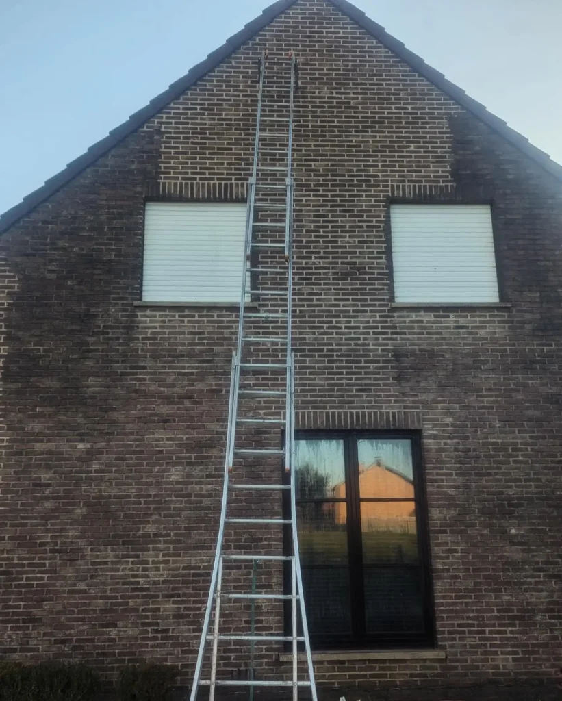 Tijdens gevelreiniging woning – Eco Protect