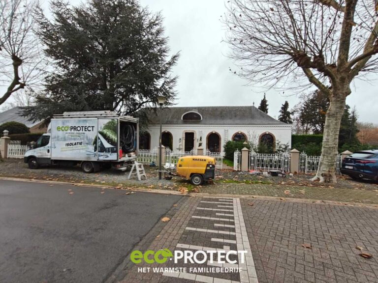 Spouwmuurisolatie met EPS-parels in Maaseik en Houthalen-Helchteren door Eco Protect