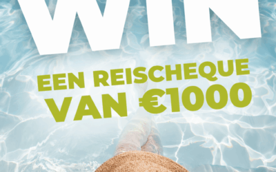 Win een reischeque twv € 1000 in Maart!