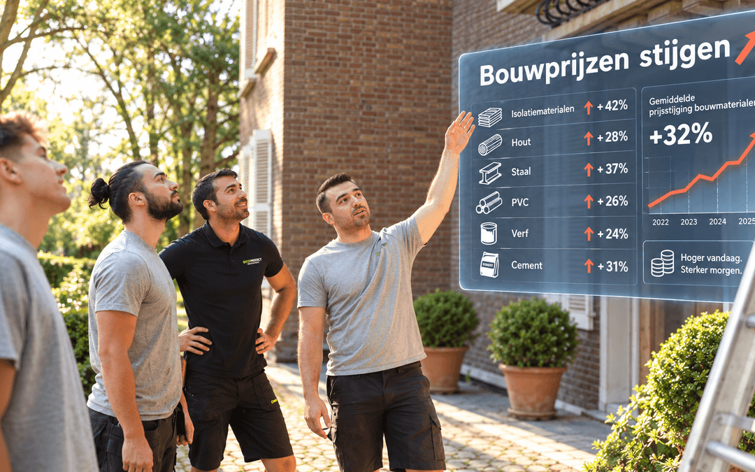 Stijgende bouwprijzen? Bij Eco Protect blijft je prijs 1 jaar vast