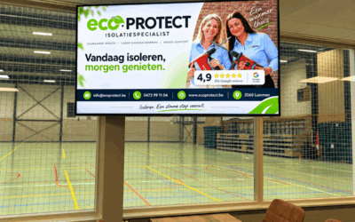 SPONSOR: Eco Protect voortaan sponsor in cafetaria De Vijfsprong